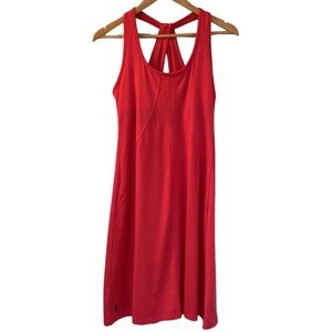 Lole Red Sports Dress with Built in Bra / Size Medium